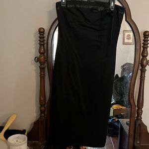 Strapless Little Black Dress